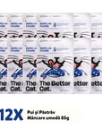 12 x The Better Cat - Pui și Păstrăv – Hrană Umedă 85g