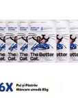 6 x The Better Cat - Pui și Păstrăv – Hrană Umedă 85g