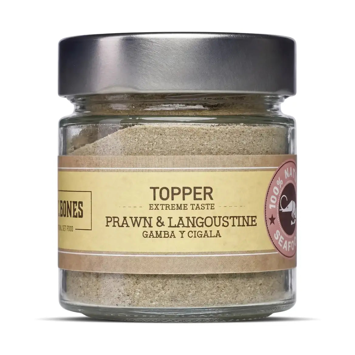 Mr. Bones - Topper din Creveți și Langustină - 100g