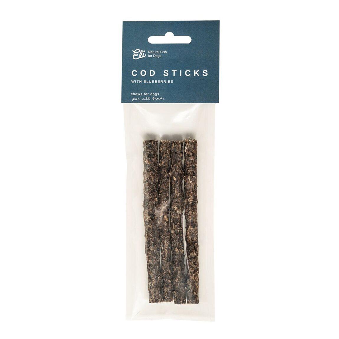 ELI - Sticksuri de cod uscat cu afine - 3pcs - Boopr