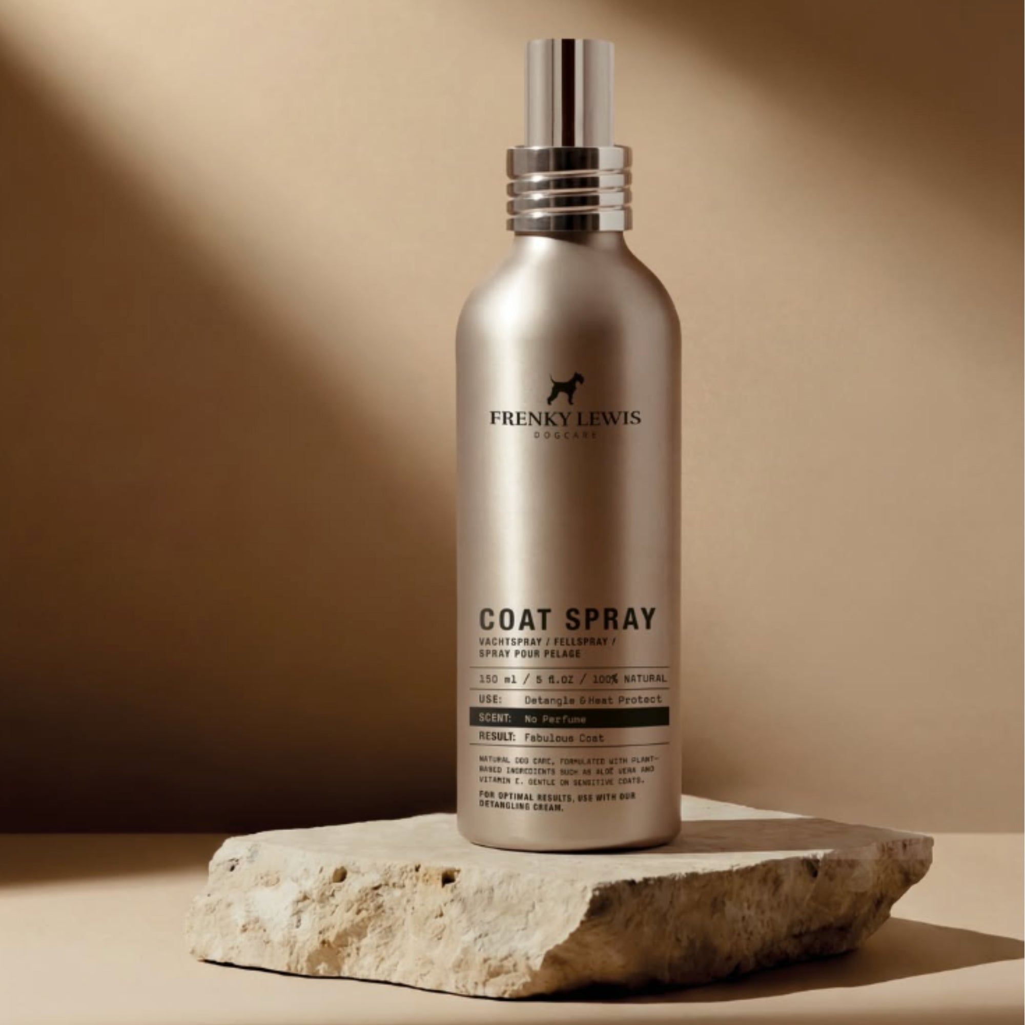 Frenky Lewis - Spray pentru blană – Protecție termică și descurcare fără parfum – 150 ml
