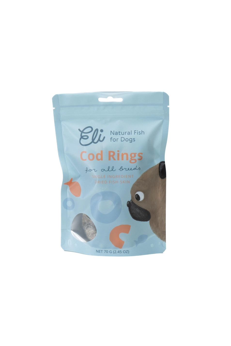 ELI - Inele din piele de cod uscată - 70g