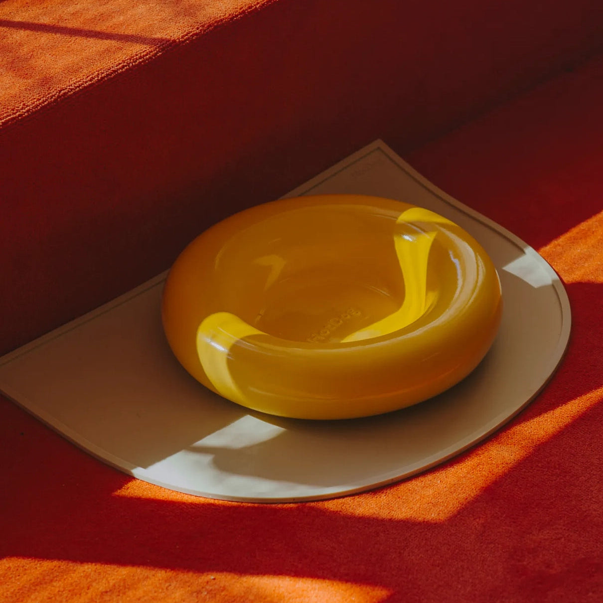 HotDog - Bol Galben de Ceramică