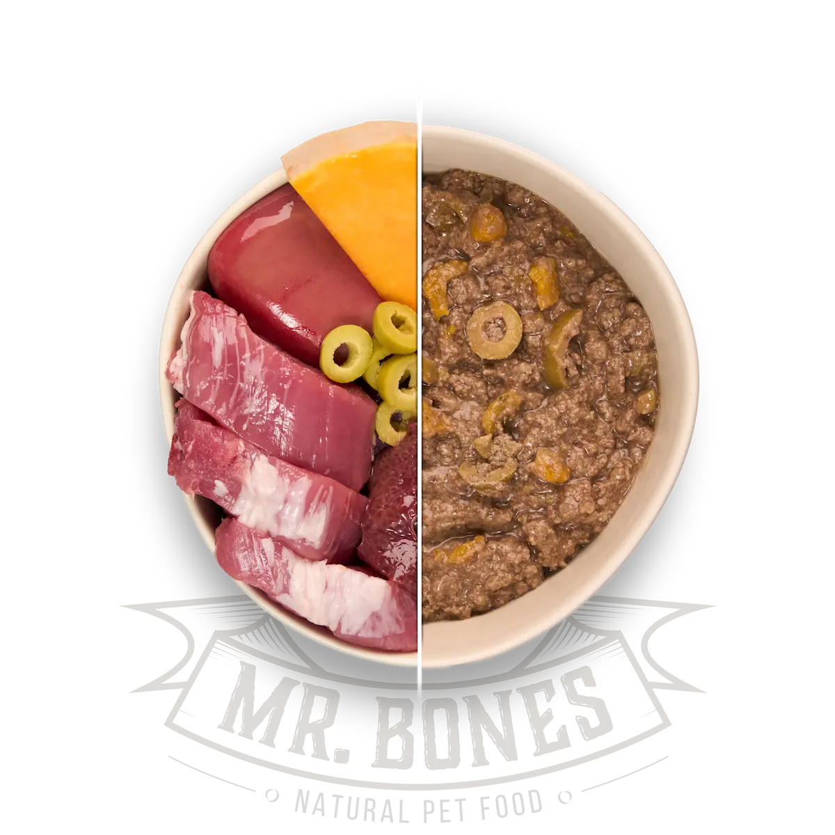 Mr. Bones - Porc Iberic și Legume - Hrană Gătită pentru Câini - 375g