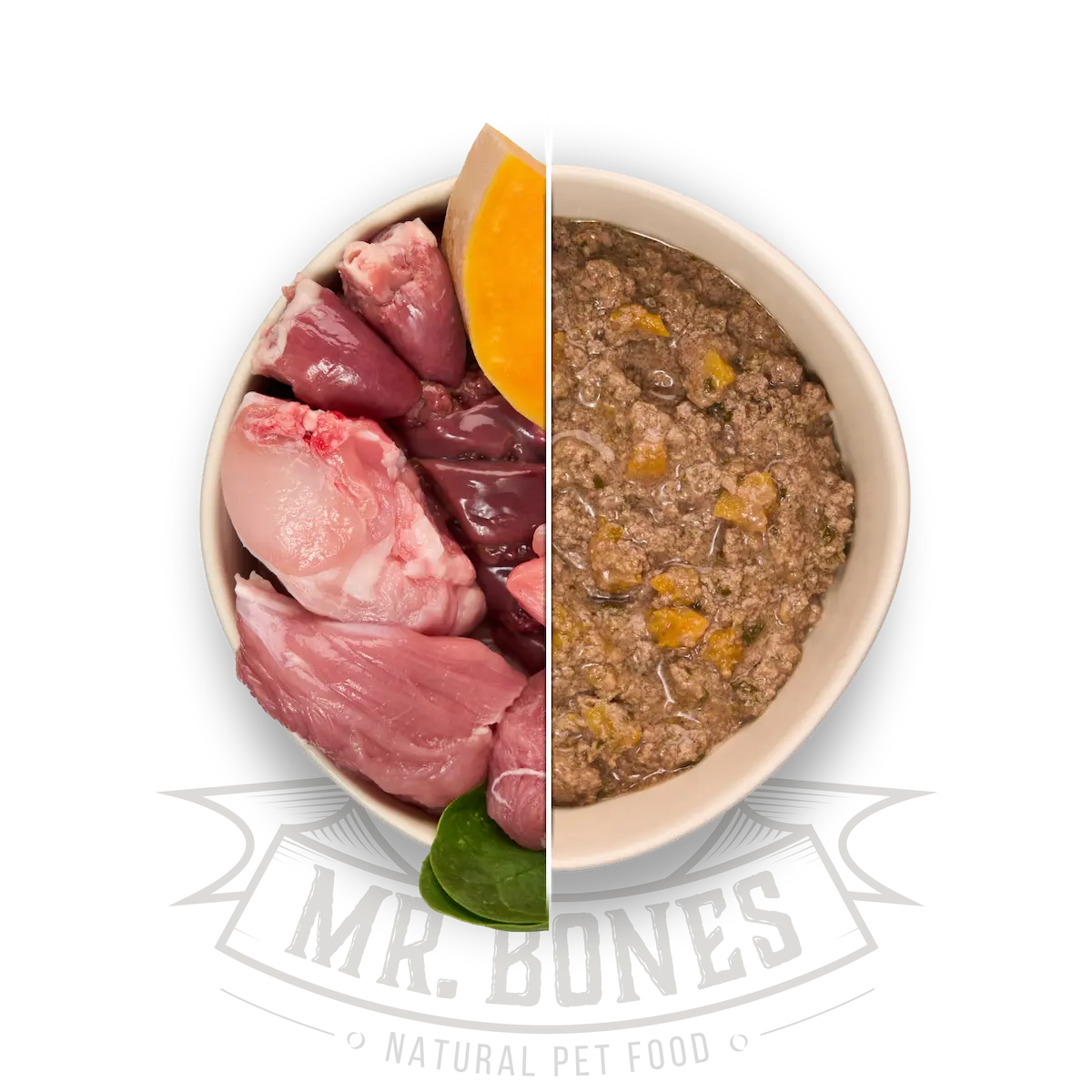 Mr. Bones - Iepure și Legume - Hrană Gătită pentru Câini - 375g
