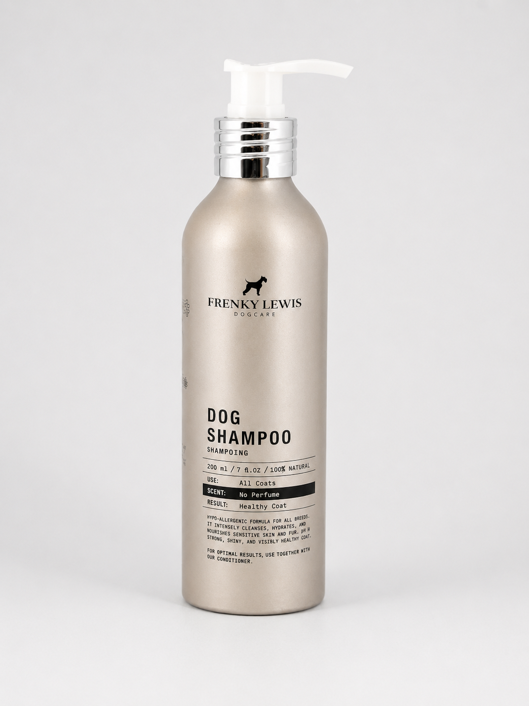 Frenky Lewis - Șampon hipoalergenic fără parfum – 200 ml